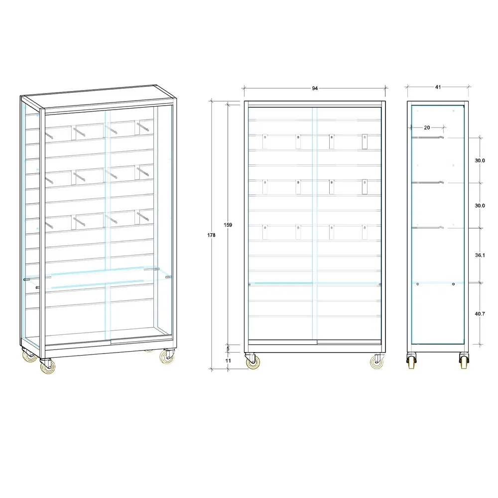 Vitrina terraza con lama T2 - Imagen 2