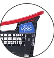 Carro supermercado plástico 75litros - Imagen 3