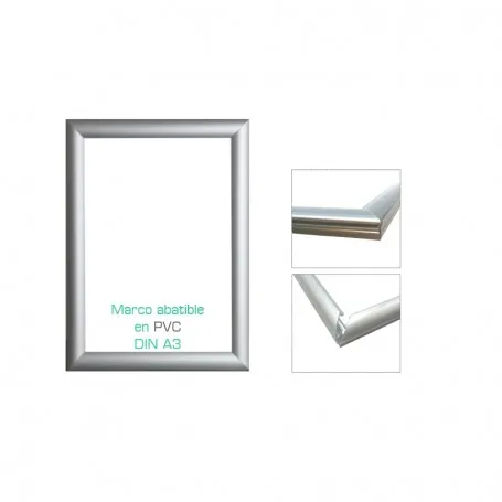 Portacartel *pvc* apertura frontal a3 - Imagen 2