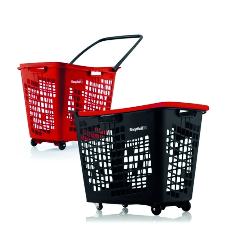 Cesta con 4 ruedas 55litros