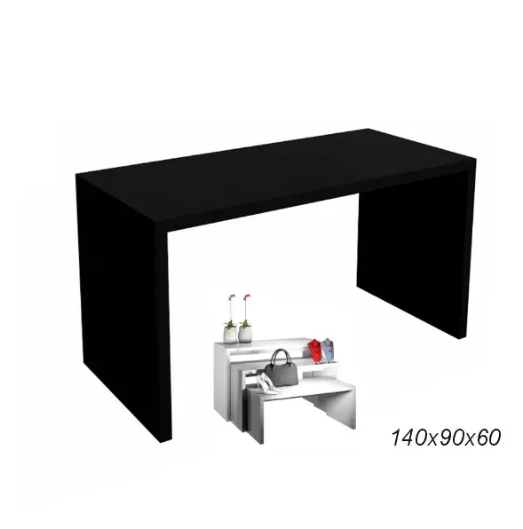Mesa melamina regruesada en 4cms 140x90x60
