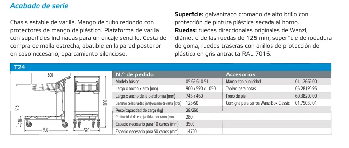Carro metálico garden - Imagen 2