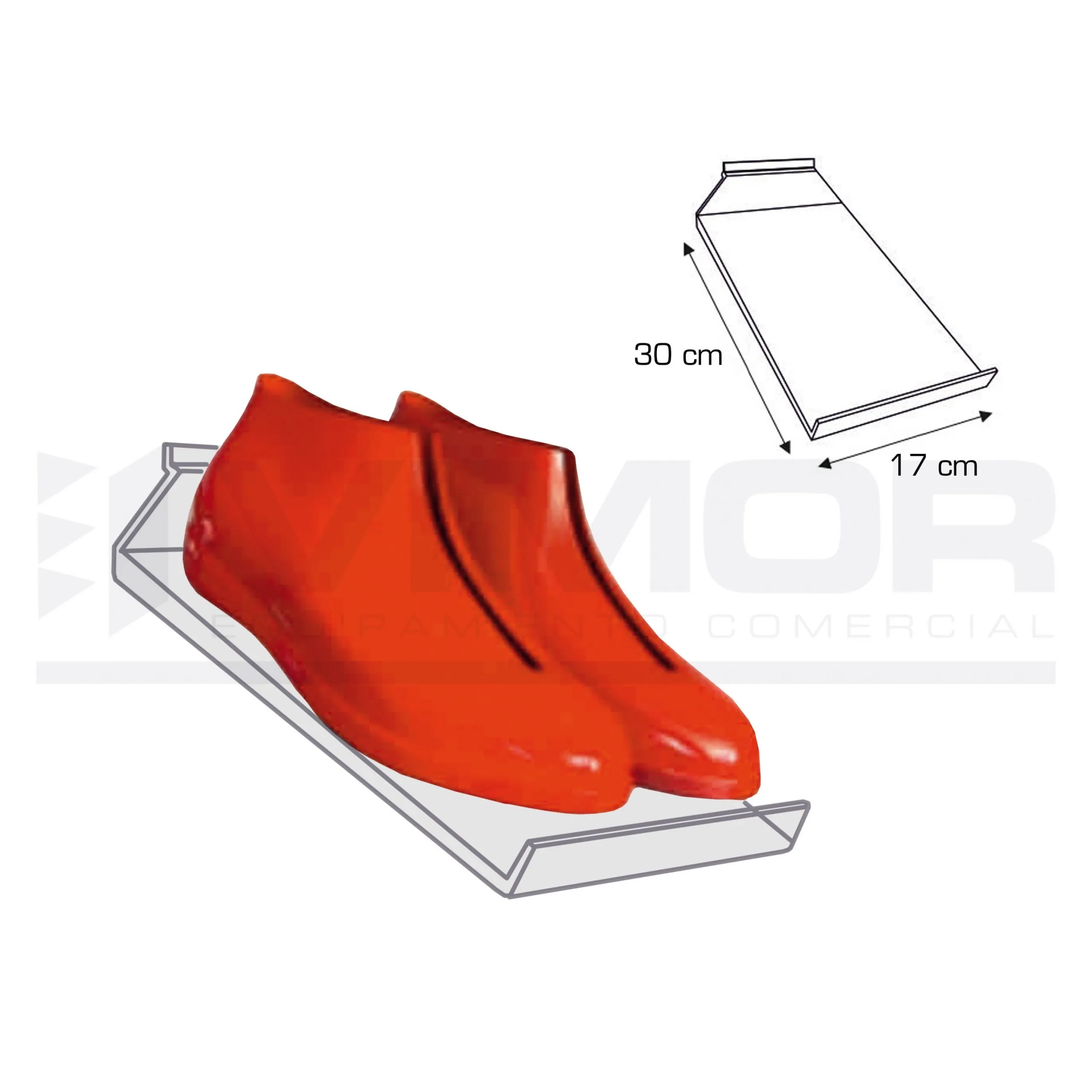 Estante calzado inclinado - Imagen 3