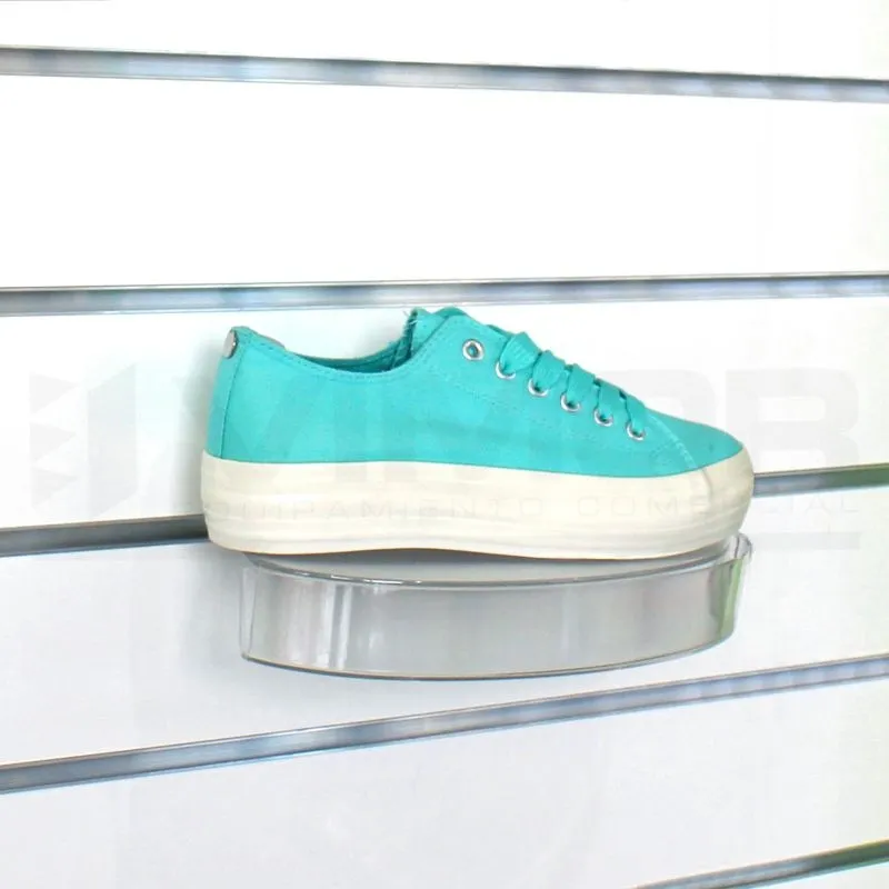 Estante calzado ovalado con solapa para lama