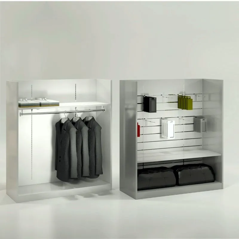 Cabecera góndola Aruba 77cm fondo lamas sin tarima - Imagen 2