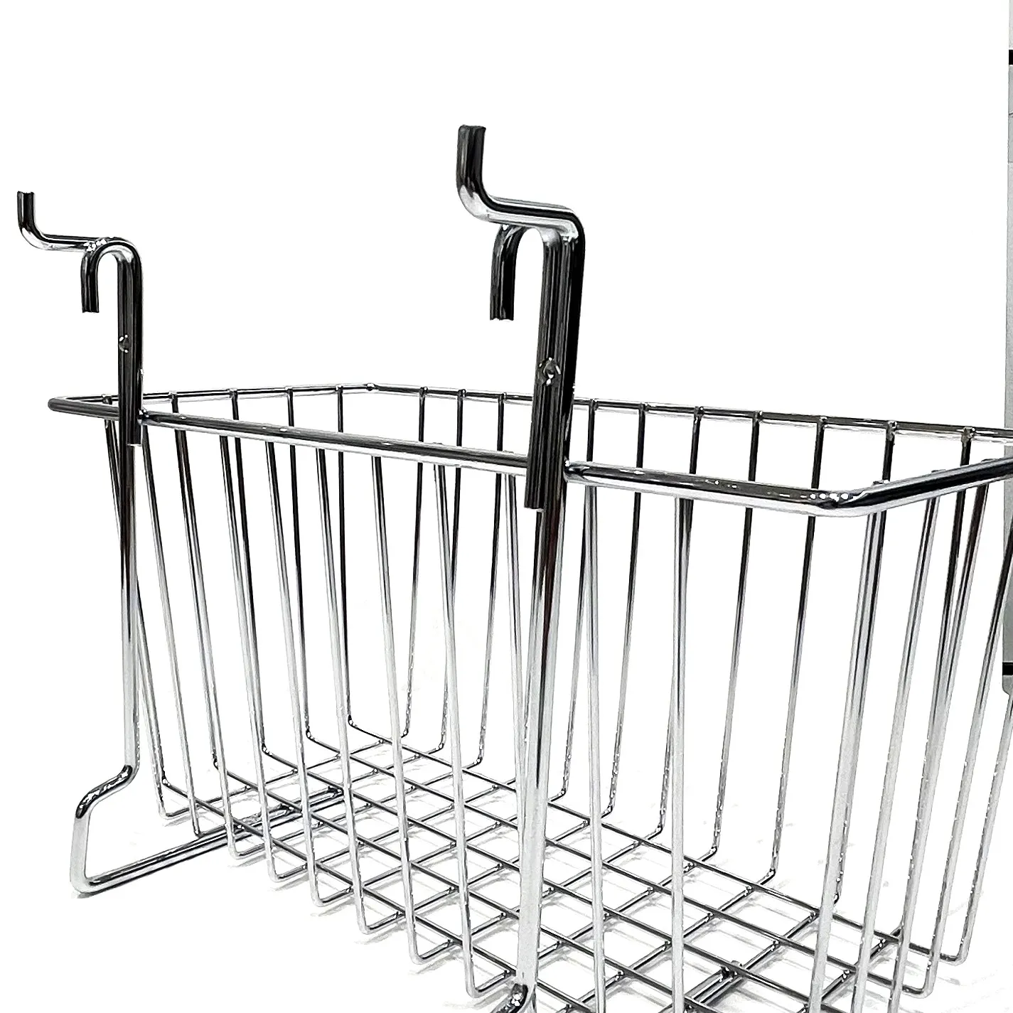 Cesta metálica 30x15x15 lama y malla - Imagen 2