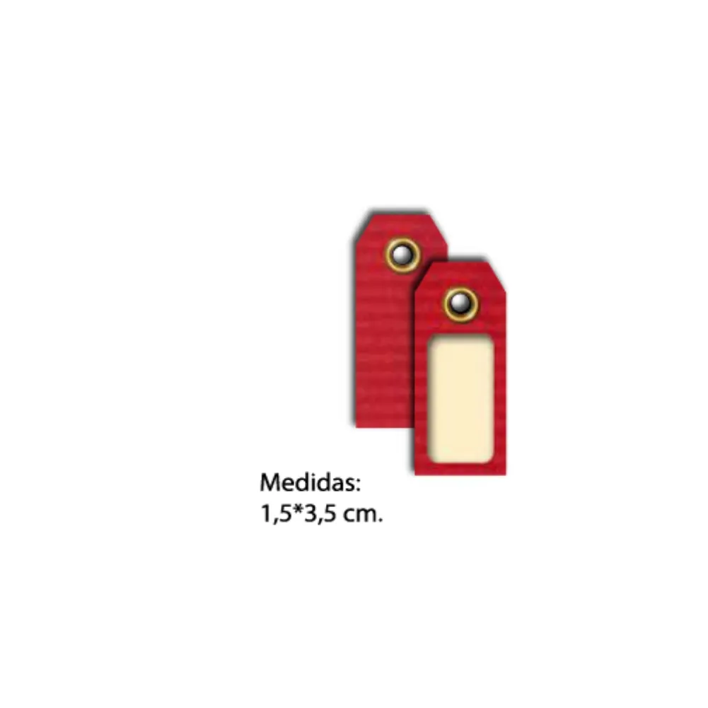 200 etiquetas cartoncillo kraft - Imagen 2