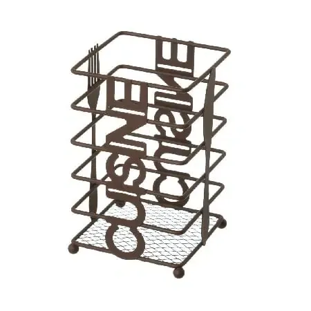 Soporte cubiertos metal «cuisine»(10x10x16,5cm)