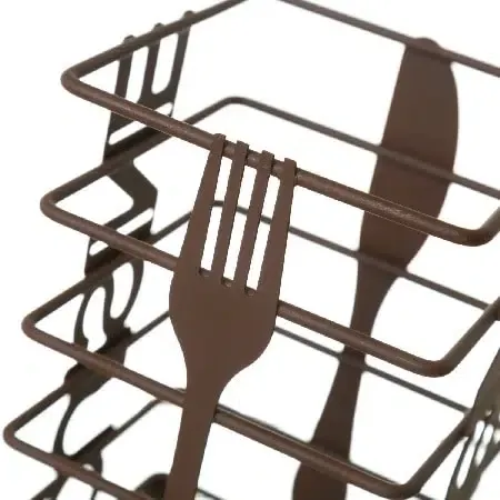 Soporte cubiertos metal «cuisine»(10x10x16,5cm) - Imagen 2