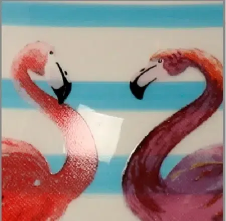 Azucarero flamencos (10x10x11.5cm) - Imagen 2