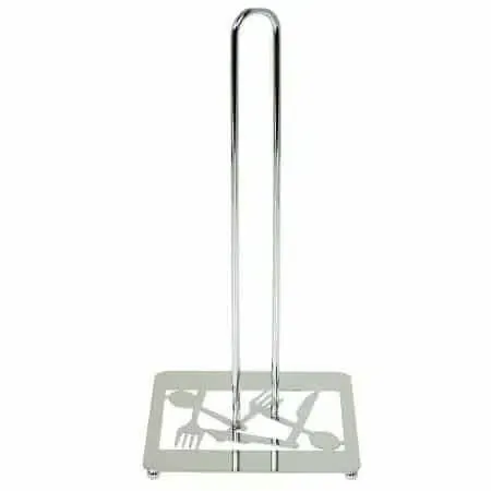 Portarrollo cocina cromado cubiertos(15x15x31,5 cm)