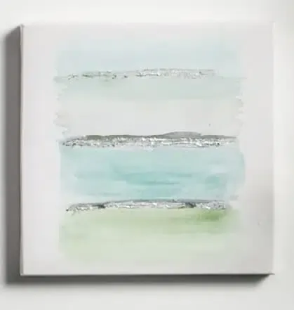 Set 4 óleos abstractos multicolor(4M 30x3x30 cm) - Imagen 3