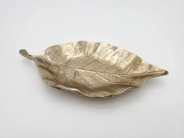 Centro aluminio oro hoja(36cm)