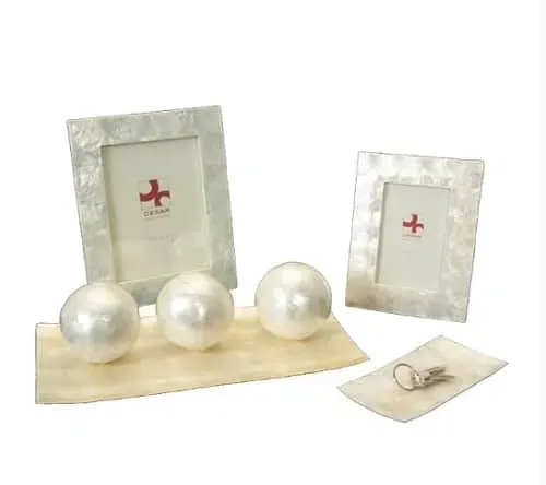 Portafotos nácar blanco(20x25cm) - Imagen 2