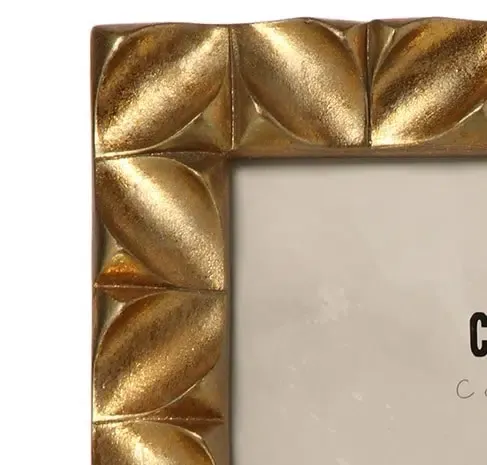 Portafotos en resina oro viejo»cuadros»(20x25cm) - Imagen 2