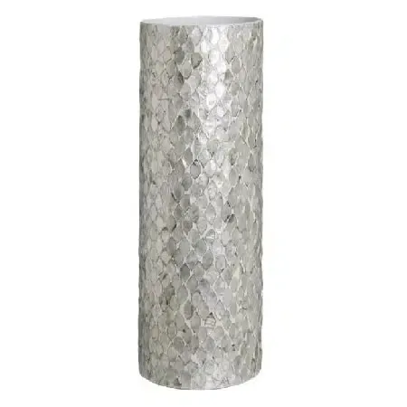 Paragüero nácar blanco(20dx57cm)