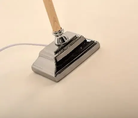 Lámpara natural-plata (23x14x45cm) - Imagen 3