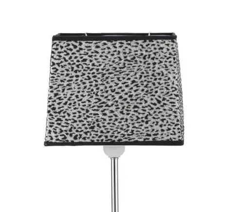 Lámpara leopardo negro-plata(23x14x52cm) - Imagen 3