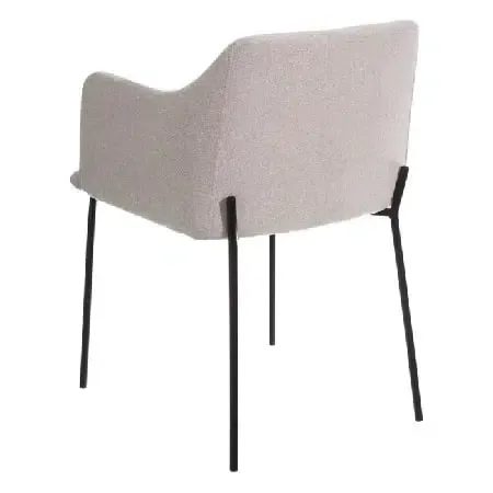 Silla Reposabrazos Beige Albany, Moderna (52x53x77cm) - Imagen 3