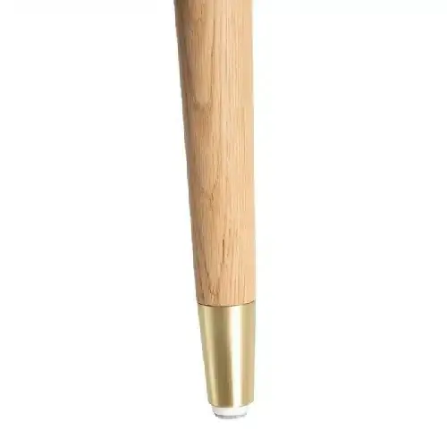 Sillón Tapizado en Terciopelo Gris y Ratán Trenzado, Nórdico (60x63x83 cm) - Imagen 8