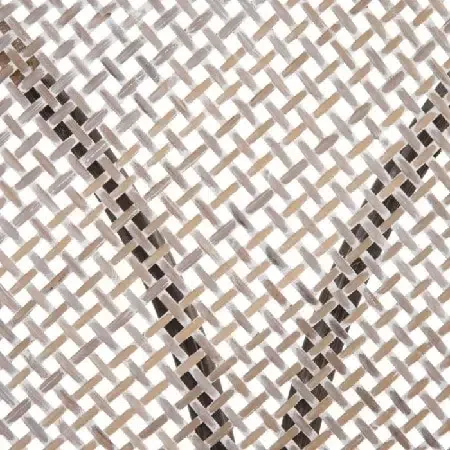 Set 2 sillas ratán marrón- trenzado beige,colonial (47x48x99cm) - Imagen 6