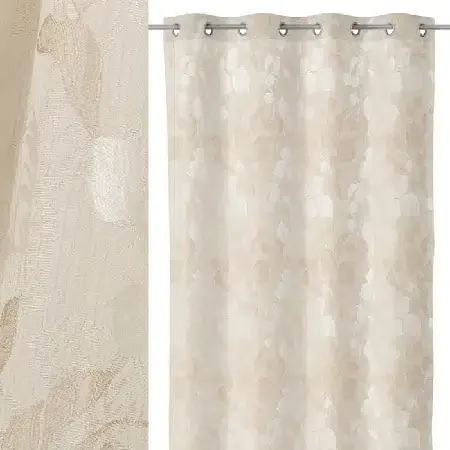 Set 2 cortinas ramas beiges(2M 135x260cm)