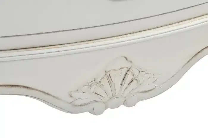 Aparador Cajones y Puertas Blanco y Natural Cécile, Provenzal (118x45x90 cm) - Imagen 5