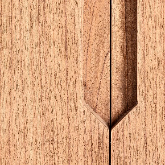 Aparador Mindi Natural Yannis, Nórdico (160x38x81 cm) - Imagen 5