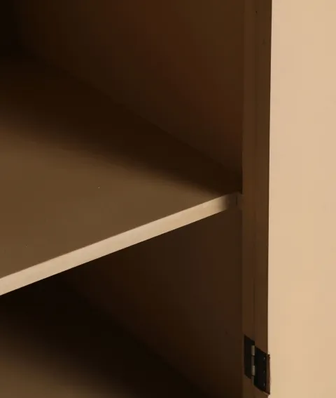 Armario en Madera Abeto y Ratán Malena, Nórdico (80x52x172 cm) - Imagen 4