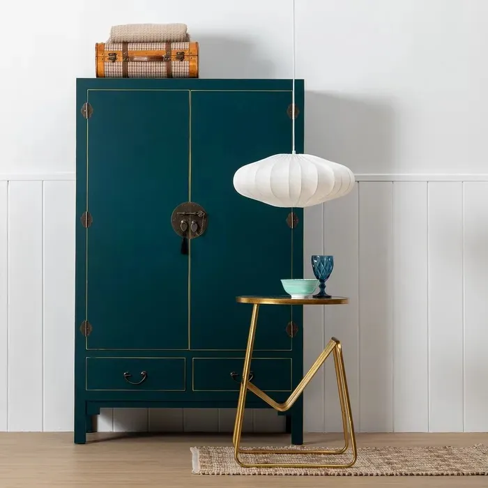 Consola Oriental Azul Tokio (85x26x85 cm) - Imagen 6