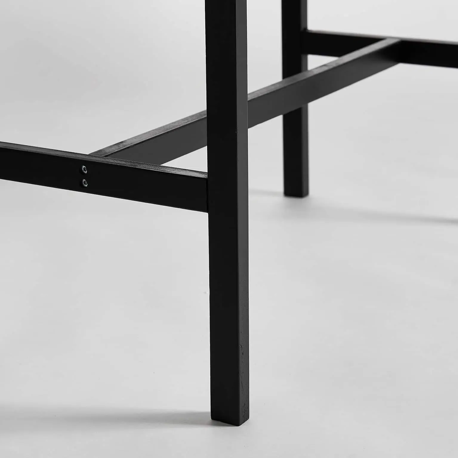 Armario Pino Ratán Flam Black (80x38x144 cm) - Imagen 6