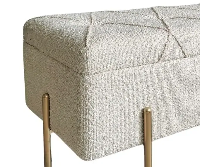 Baúl Anat Beige Rombos Enzo (120x40x42 cm) - Imagen 2