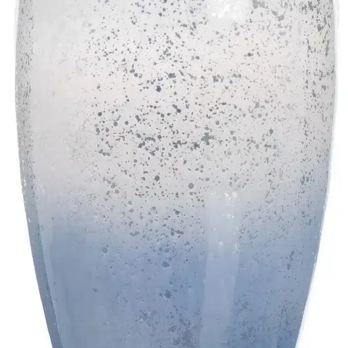 Botella Decorativa Cristal Azul Degradado (12dx33 cm) - Imagen 4