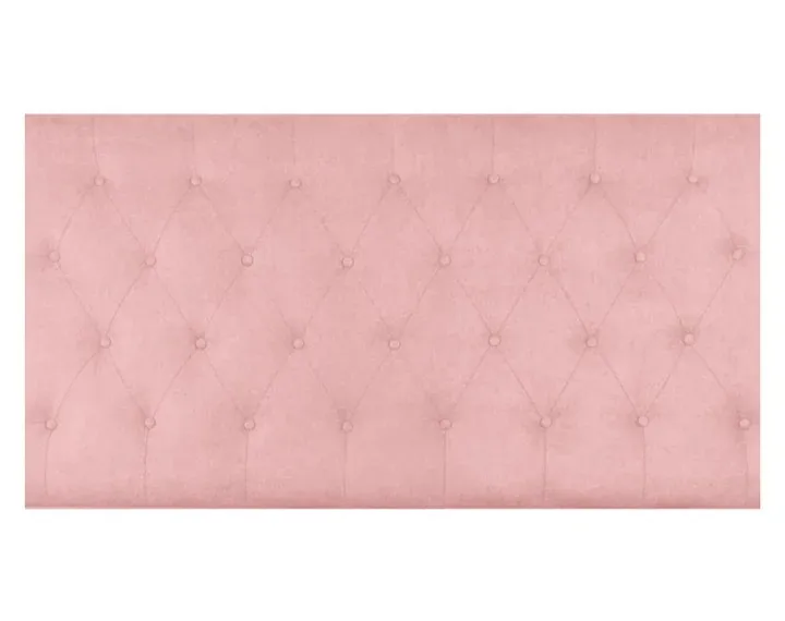 Cabecero Acolchado Capitoné Rombos Gris Dallas, Clásico (145x8x70 cm) - Imagen 5