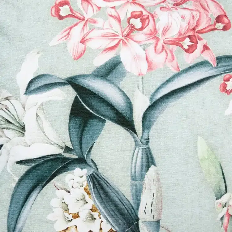 Set Dos Cojines Azules Hortensias Multicolor (45x45cm) - Imagen 2