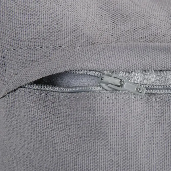 Set 2 Cojines Terciopelo Grises (45×45 cm) - Imagen 3