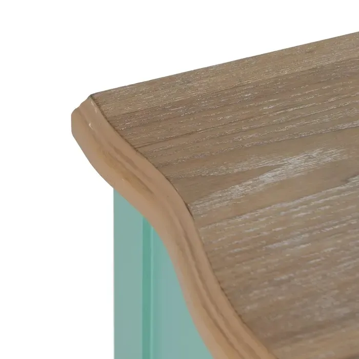 Cómoda Azul Turquesa Elsa, Clásica (93x38x89 cm) - Imagen 6