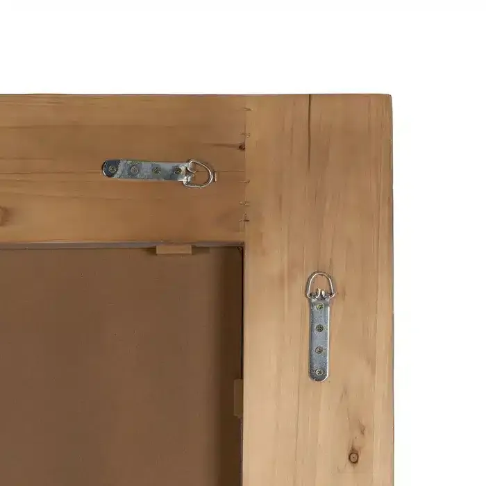 Espejo Pared Madera Abeto Natural Weser Clásico (110×7,5×185 cm) - Imagen 4