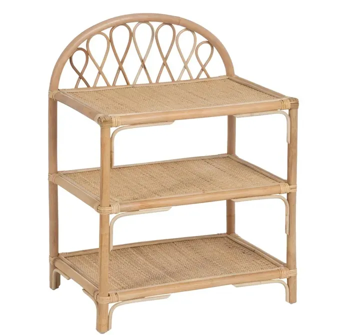 Estantería Ratán Trenzado Manila, Colonial (60x41x80 cm)