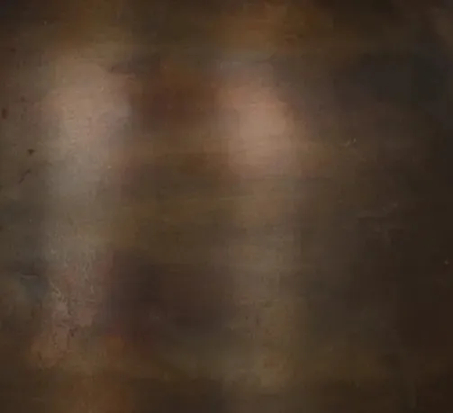 Jarrón Hierro Oro Viejo Egeo ( 15dx16 cm) - Imagen 3