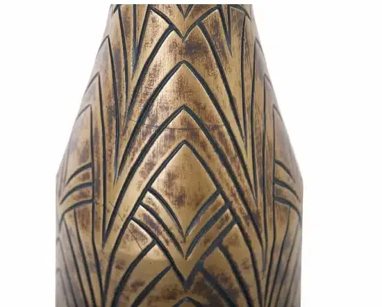 Jarrón de Suelo Resina Granada Oro Viejo Kenia( 15dx60cm) - Imagen 3