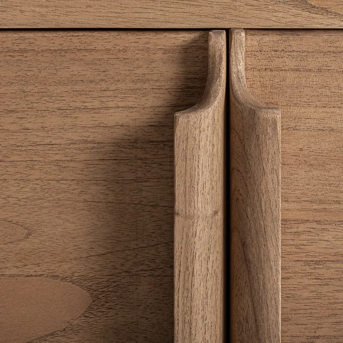 Mueble Auxiliar-Tv Mindi Natural Luka, Nórdico (190x43x60 cm) - Imagen 4