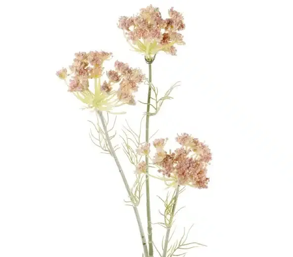 Rama Flores Rosas Poliéster (23x23x75cm)