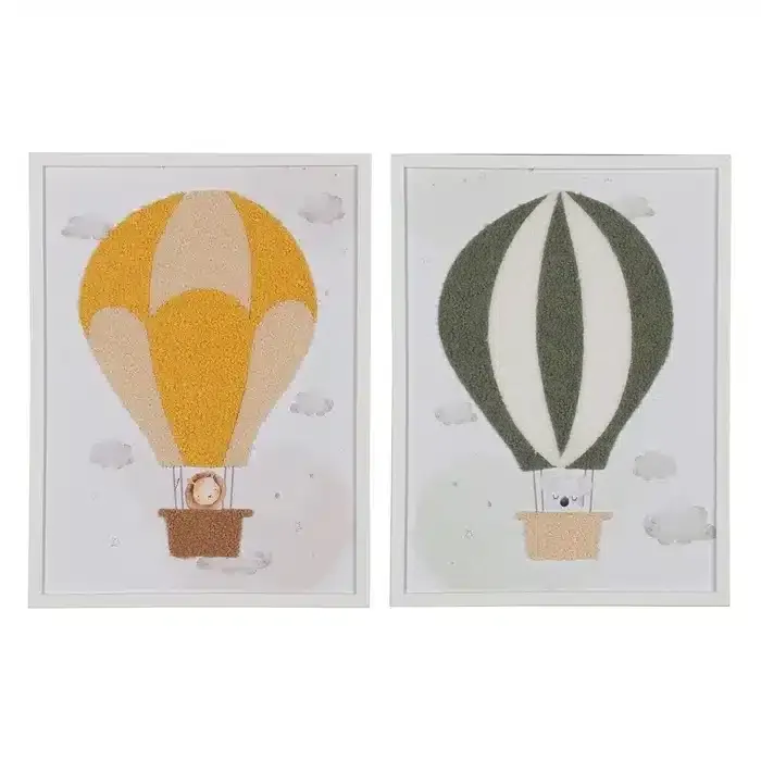 Set 2 Cuadros Infantiles «Globo» ( 2M 30x2x40 cm)