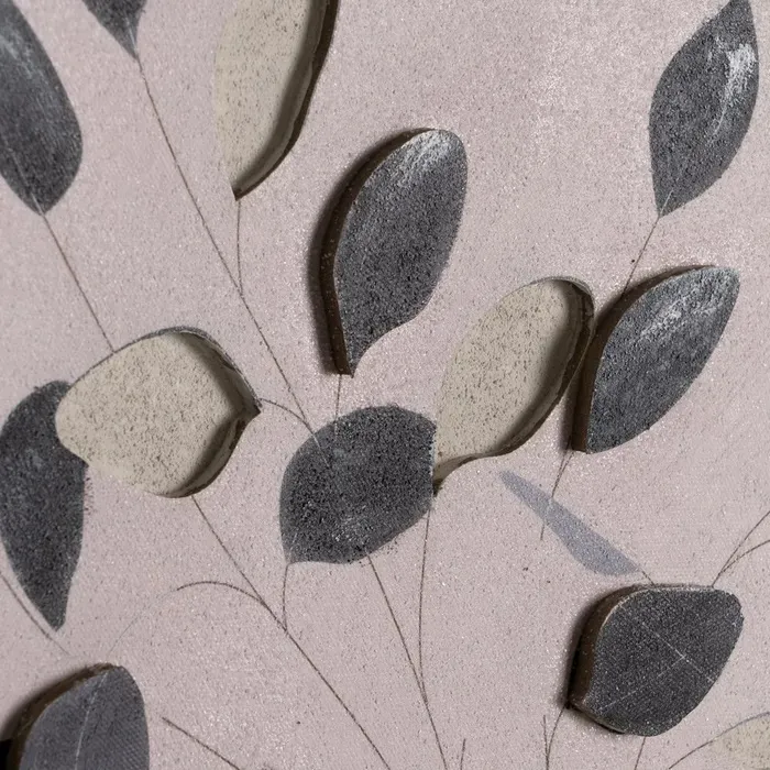 Set Dos Cuadros Jarrones con Ramas Verdes (40x2x60 cm) - Imagen 5