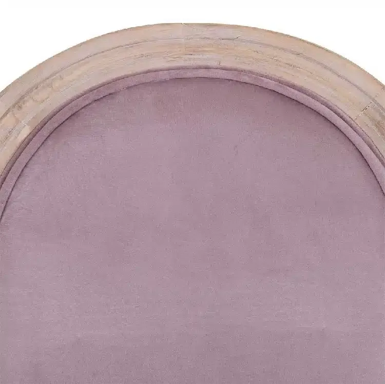 Set Dos Sillas Madera Medallón Tejido Rosa Palo, Estilo Isabelino (48x49x96cm) - Imagen 4