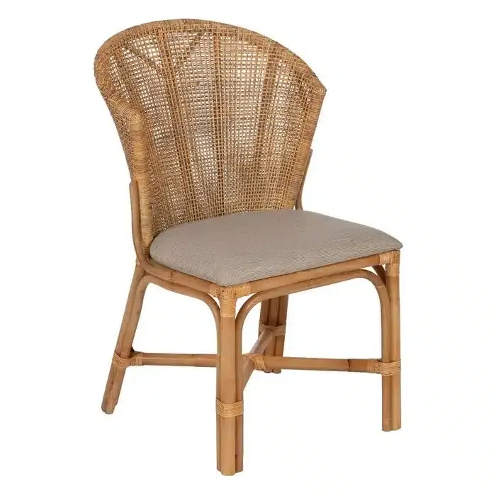 Silla Ratán Trenzado Tessa (53x62x85 cm)