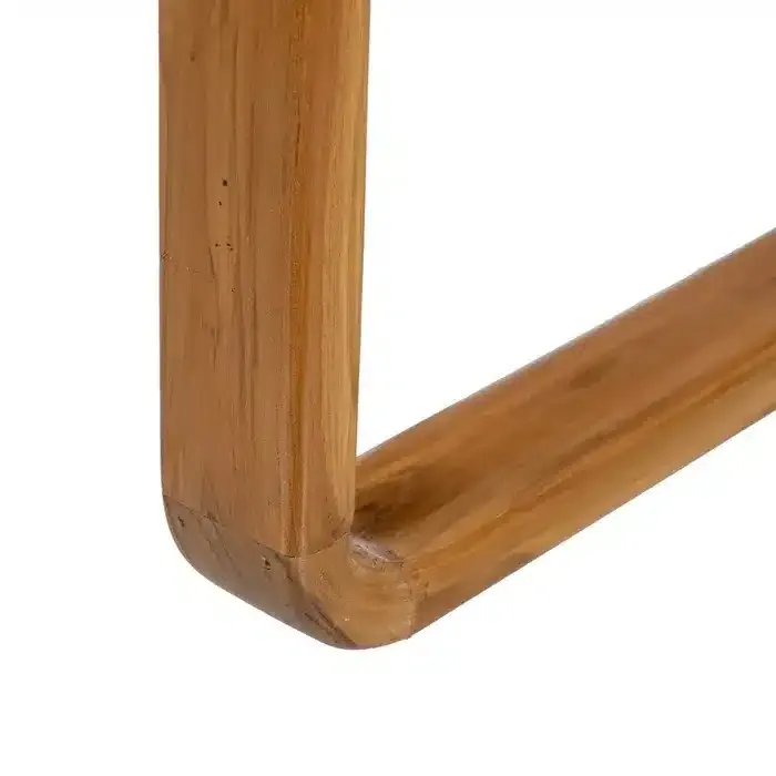 Sillón Teca y Fibras Naturales Neo, Contemporáneo (65x68x83cm) - Imagen 7